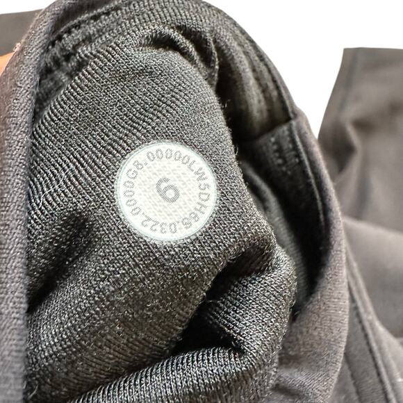 LULULEMON High Rise Align Jogger Women's Size 6 Classic Black Yoga Gym - Picture 7 of 9